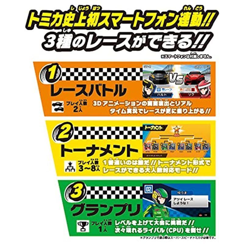 タカラトミー トミカ トミカスピードウェイ 実況サウンド デジタルアクセルサーキット 