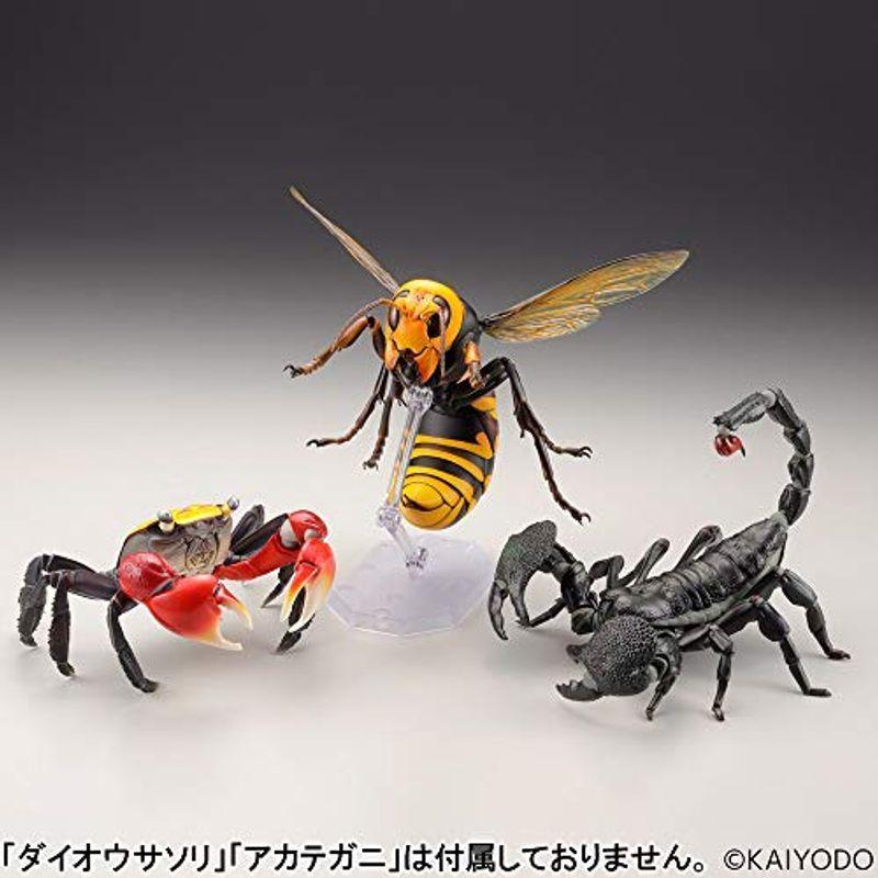 新色追加して再販海洋堂 リボジオ オオスズメバチ 再販 可動フィギュア