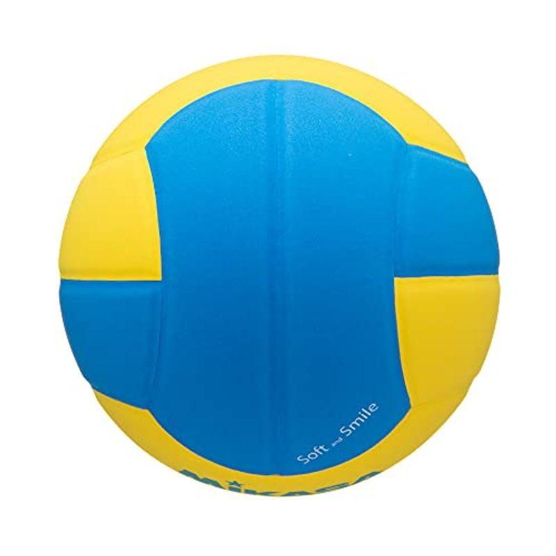 公式ショップ】 ミカサ MIKASA スマイルドッジボール 2号 160ｇ 黄 青 SD20-YBL 推奨内圧0.10~0.15 kgf 