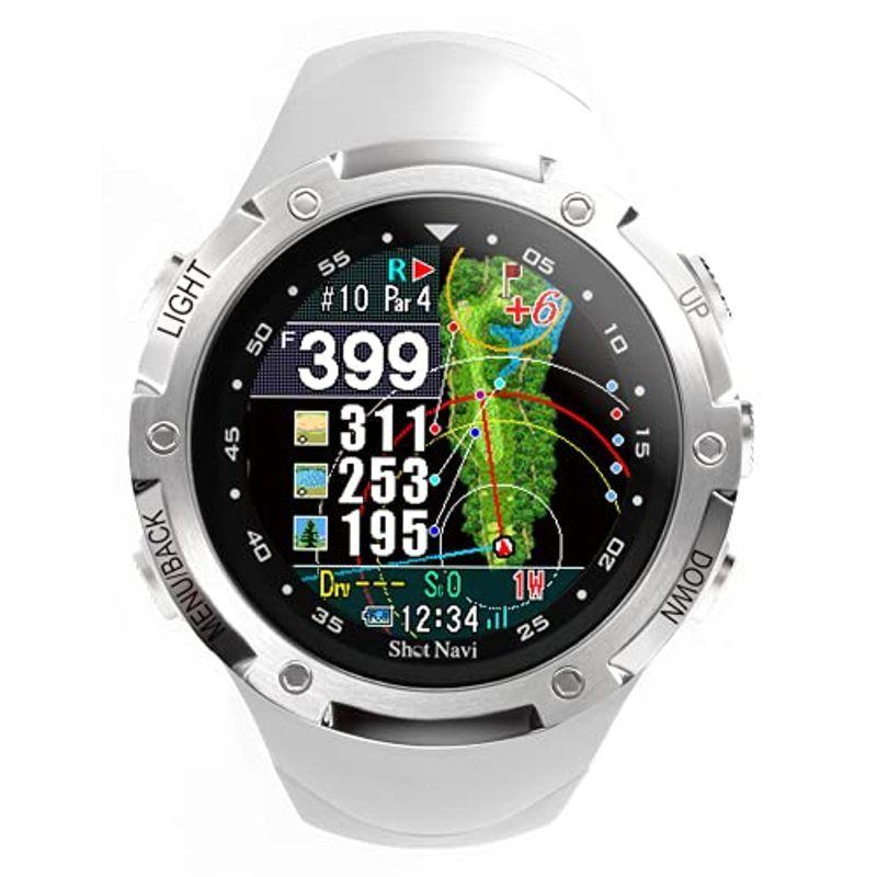 Shot Navi W1 Evolve (ホワイト) 最高品質の限定商品