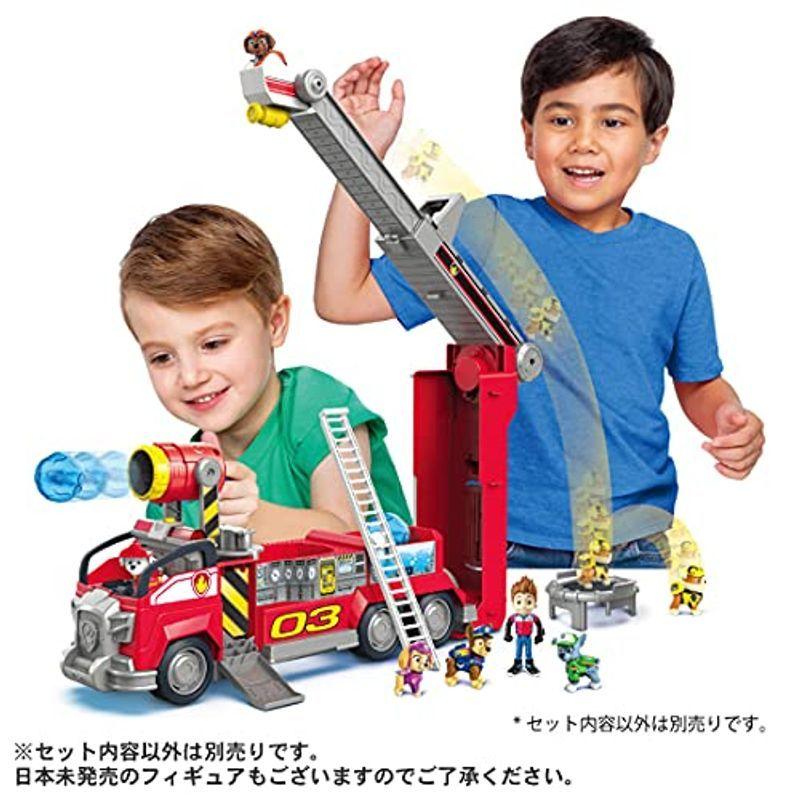 期間セール ！ パウ・パトロール ザ・ムービー DX変形ビークル マーシャル スーパーファイヤートラック 【K2505715224】(15190円)