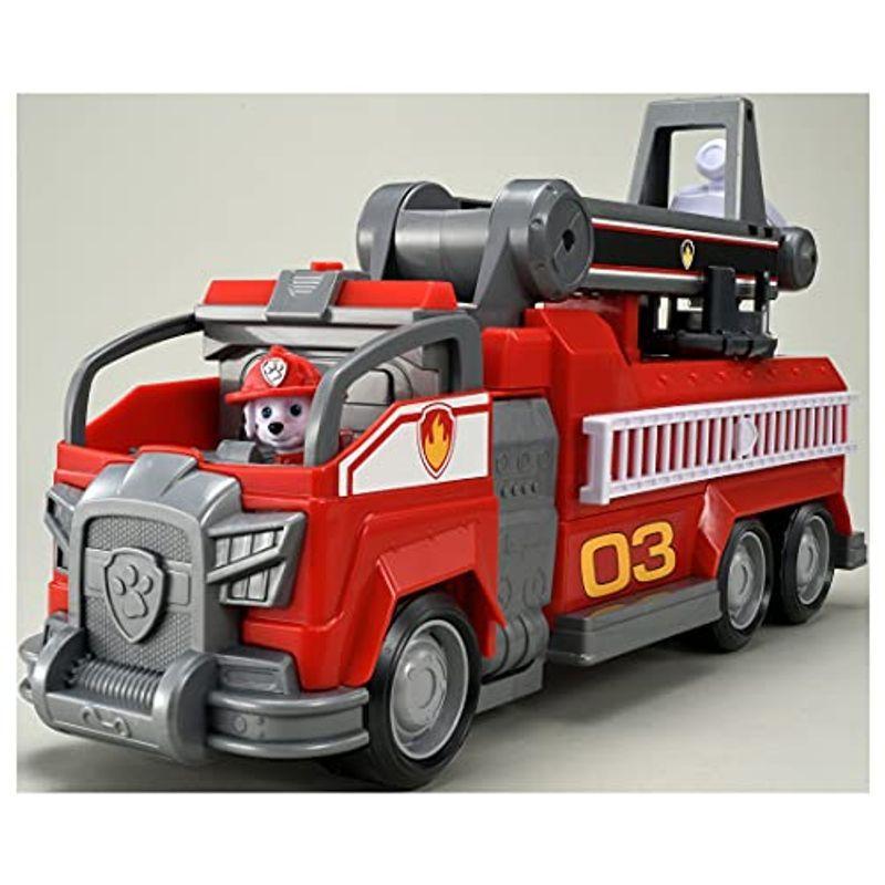 期間セール ！ パウ・パトロール ザ・ムービー DX変形ビークル マーシャル スーパーファイヤートラック 【K2505715224】(15190円)