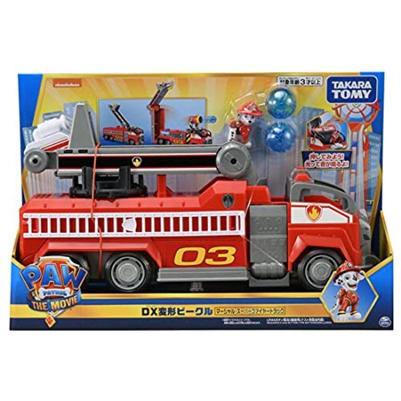 期間セール ！ パウ・パトロール ザ・ムービー DX変形ビークル マーシャル スーパーファイヤートラック 【K2505715224】(15190円)