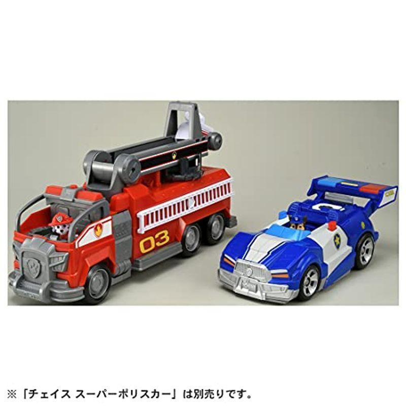 期間セール ！ パウ・パトロール ザ・ムービー DX変形ビークル マーシャル スーパーファイヤートラック 【K2505715224】(15190円)