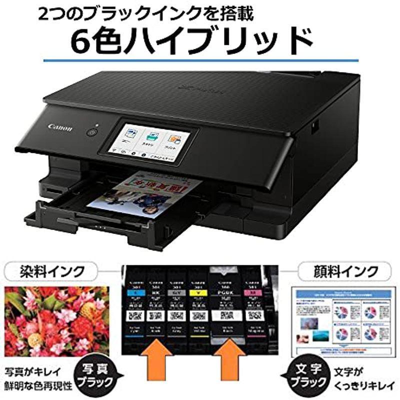 匿名！送料無料！ Canon プリンター A4インクジェット複合機 PIXUS TS8530 ブラック 2021年モデル テレワーク向け 【H2870597522】(17402円)