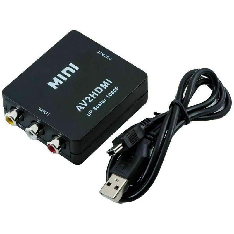 最終値下げ 変換器 HDMI to AV HDMI変換コンバーター to RCA VJK AV2HDMI 1080/720 音声転送 USBケーブル付き  その他AV周辺機器 - www.we-job.com