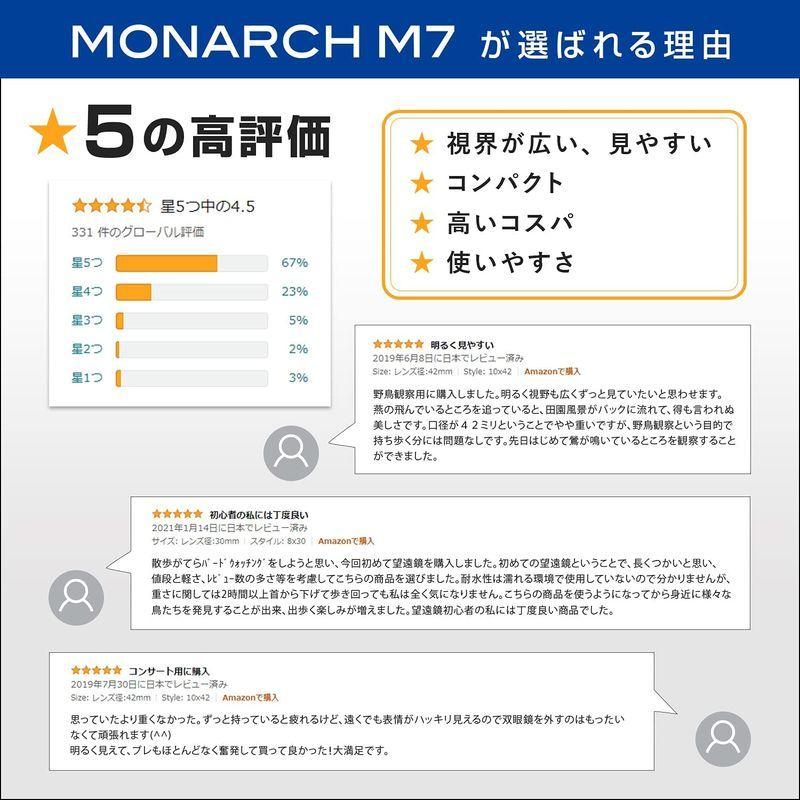 ほぼ未使用 Nikon 双眼鏡 モナークM7 10x42 ダハプリズム式 10倍42径 MONARCH M7 10x42 コンサート/旅行/バードウォッ 【HOV7242453361】(26212円)