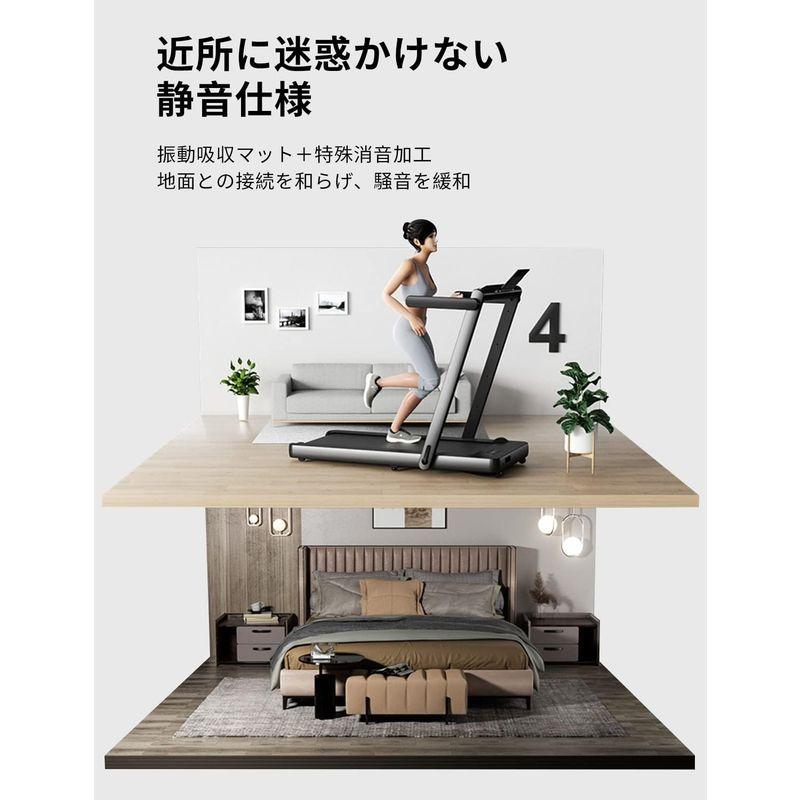 【値下げ⭕️】 RITFIT ルームランナー 家庭用 静音 ランニングマシン 2023年最新型 電動ウォーキングマシン 組み立て不要 時速1-12km 安全 【AAA6328150115】(22903円)