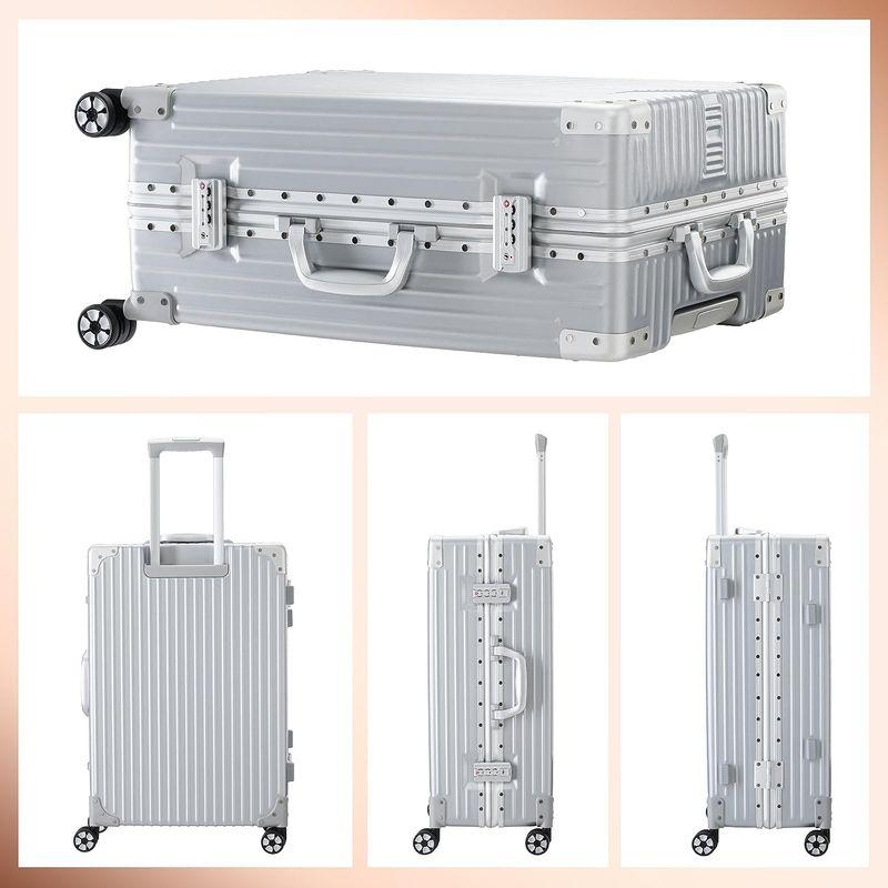 タビトラ スーツケース 小型 人気 キャリーバッグ TSAロック搭載 旅行用品 出張 超軽量 大容量 静音 8輪 アルミフレーム 安心一年サ 