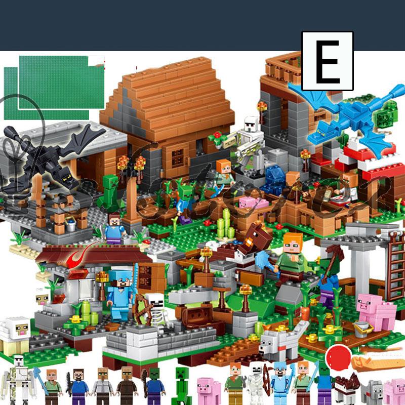 ファッション マインクラフト ブロック Minecraft 大人気ミニフィグ 鉱山 豪華セット レゴ交換品 交換 山の洞窟 The Mountain Cave 知育玩具 Aynaelda Com