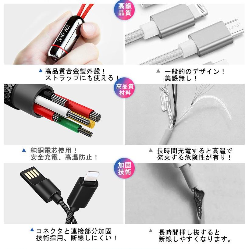 Iphone用 Android用 充電ケーブル 合金ケーブル 超小型 ストラップ式 急速充電 データ転送ケーブル Iphoneケーブル Type Cケーブル Micro Usbケーブル 長さ0 18m 29a1 Slub ショップ 通販 Yahoo ショッピング