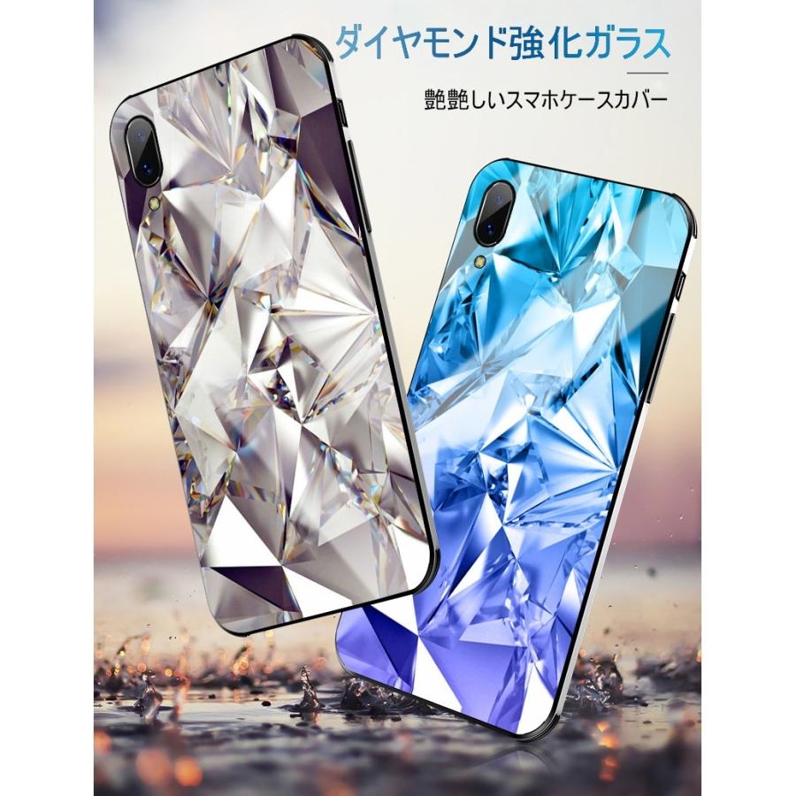 iPhone XS Max iPhone XR iphoneX 3Dダイヤモンド 強化ガラススマホケース iphone8 plus 高品質 iPhone SE 第2世代 iphone7 plus 艶艶しい iphone6 カバー｜slub-shop｜07