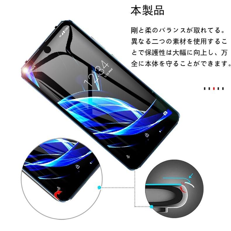 AQUOS R2 Compact 3D全面保護 強化ガラス保護フィルム SH-M09 液晶保護