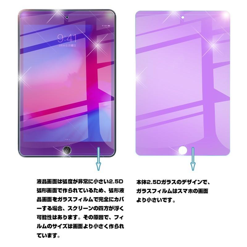 ipad mini5ブルーライトカット強化ガラス保護フィルム iPad mini5ガラスシート ミニ5強化ガラス保護フィルム iPadmini5ブルーライトカット保護ガラス 新発売｜slub-shop｜06