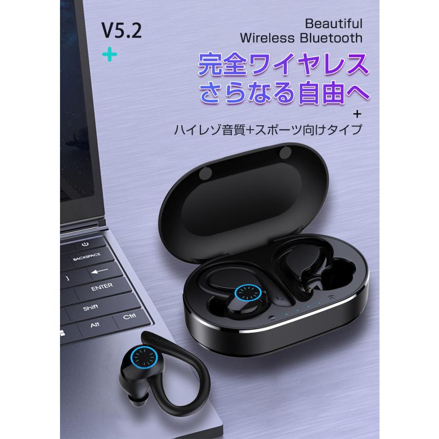 Anc完全ワイヤレスイヤホン Bluetooth5 2 耳掛け型 自動ペアリング カナル型 防水防滴 充電ケース付き クリア通話 テレワーク Siri対応 日本語取扱説明書付き Slub 1117a2 Slub ショップ 通販 Yahoo ショッピング