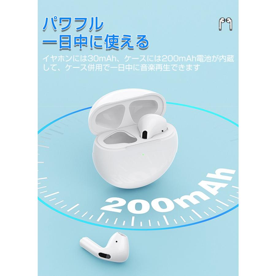 完全ワイヤレスイヤホン TWS Bluetooth 5.2 片耳両耳モード 左右分離型