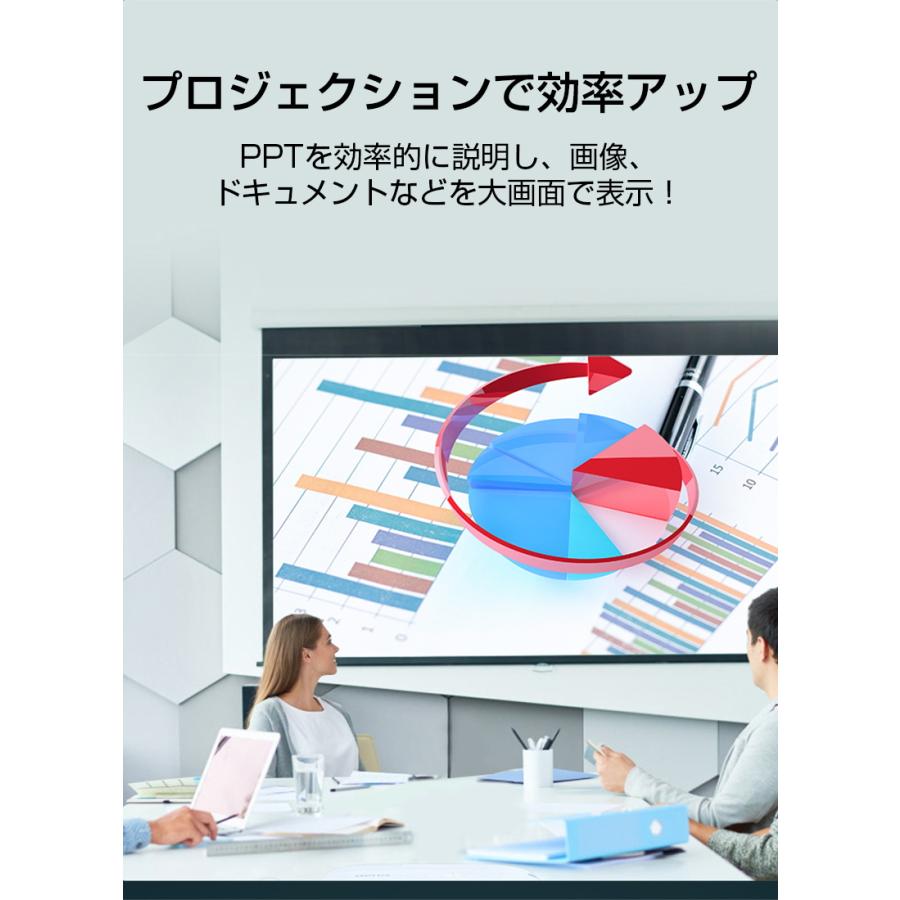 HDMIミラーリングケーブル ストリーミング端末 Micro/Type-C/Lightningコネクター付き HD画質 画音同期 おうち時間 遠隔授業【PL保険加入済み製品・安心】 |  | 15