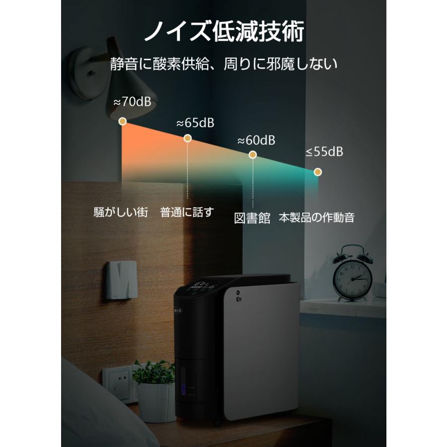 家庭用酸素発生器 7L大流量 90％高濃度 酸素濃縮器 酸素吸入 PSA式