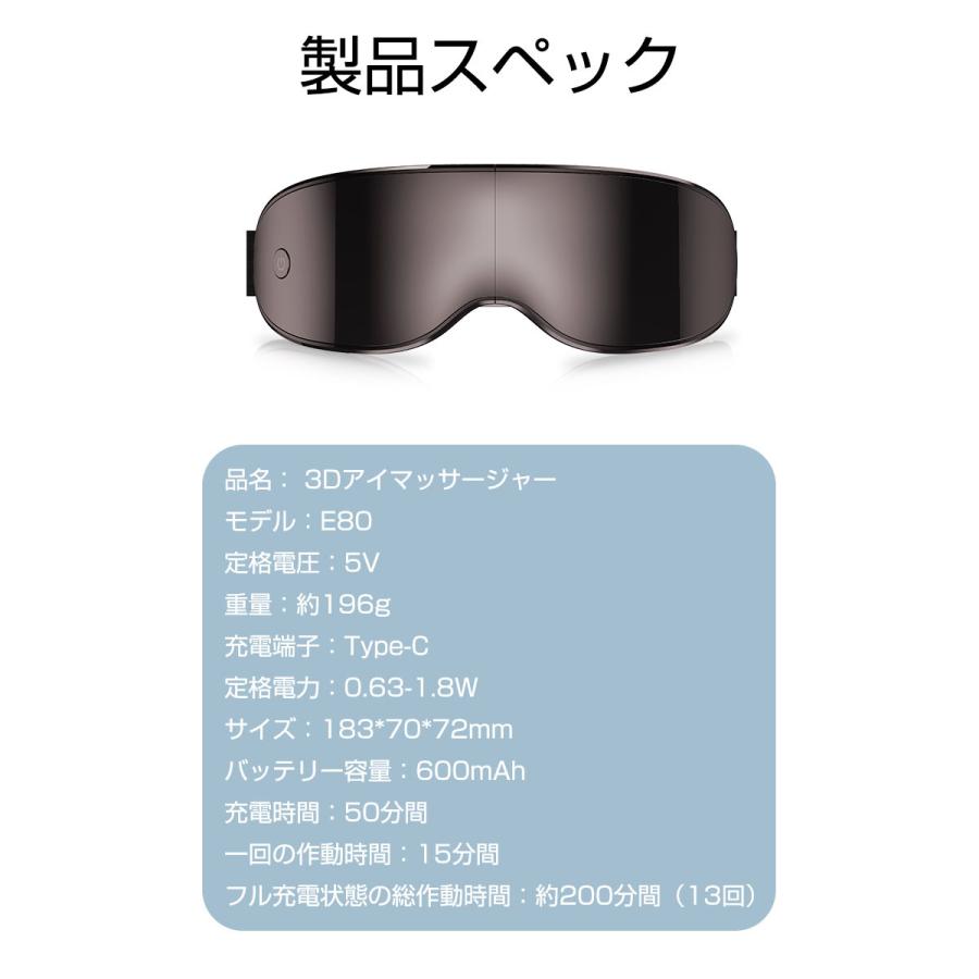 アイマッサージャー 目元マッサージ マッサージ機 アイリラックス