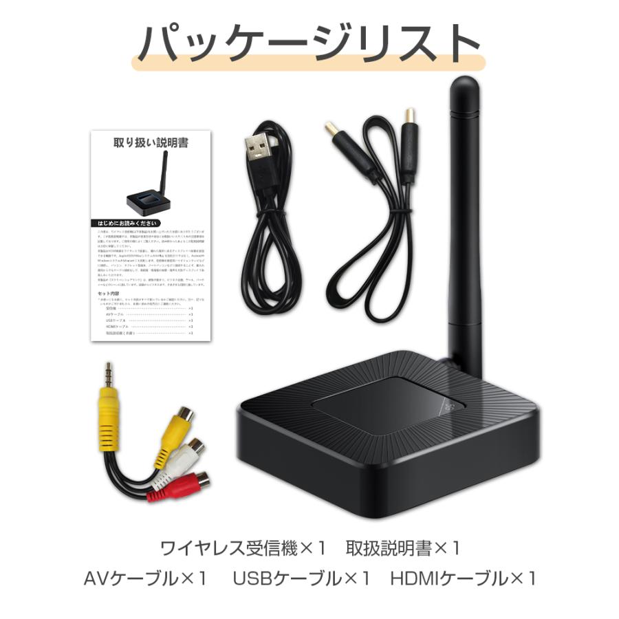 ミラーリング ミラーキャスト ワイヤレ受信機 HDMI ドングルレシーバー 接続簡単 モード切替え ワイヤレスミラーリング 2.4G+5.8G無線LAN ダブル周波数帯｜slub-shop｜21