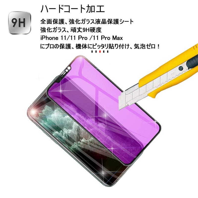 iPhone 17/16 e/16/15/14/13/12/11シリーズ ブルーライトカット 強化ガラスフィルム ガラス画面保護シート 耐衝撃 3D全面保護 指紋防止 ラウンドエッジ加工 | SLUB | 02