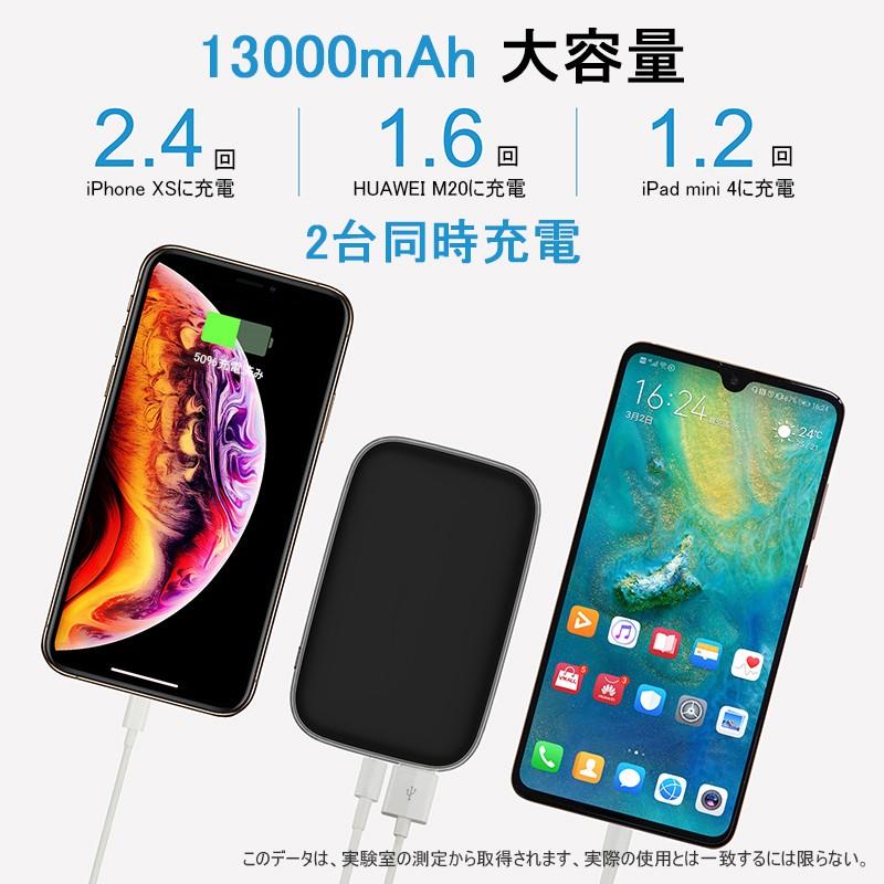 モバイルバッテリー 13000mah 大容量 軽量 コンパクト 2台同時充電 2出力ポート 18w急速充電 Pd3 0 Qc3 0対応 Quickcharge3 0 急速充電 残量表示ランプ Slub 673 Slub ショップ 通販 Yahoo ショッピング