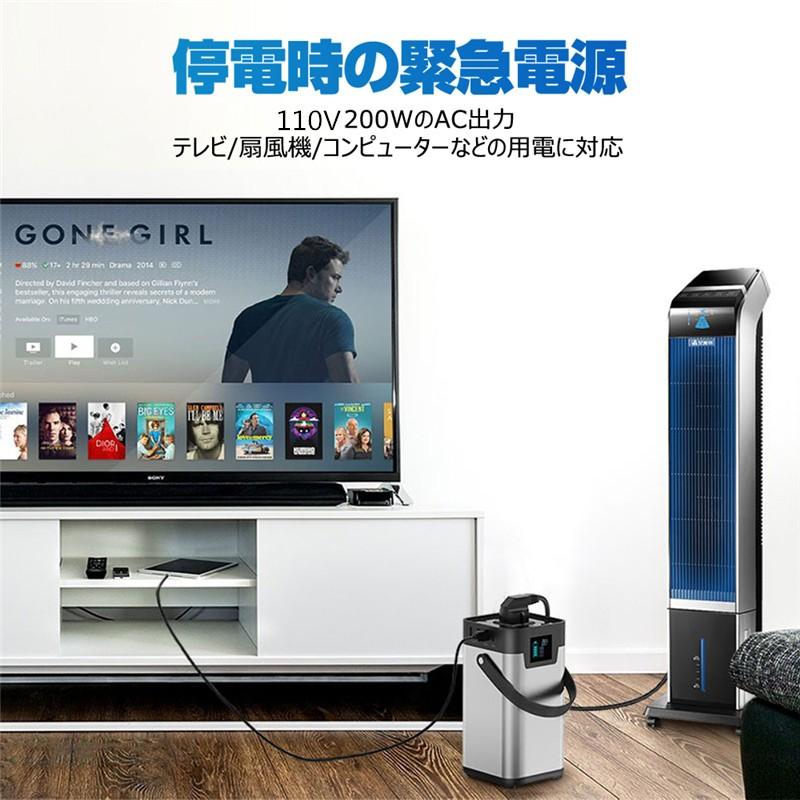 ポータブル電源 大容量60000mAh/222Wh 家庭用蓄電池 防災 PSE認証済
