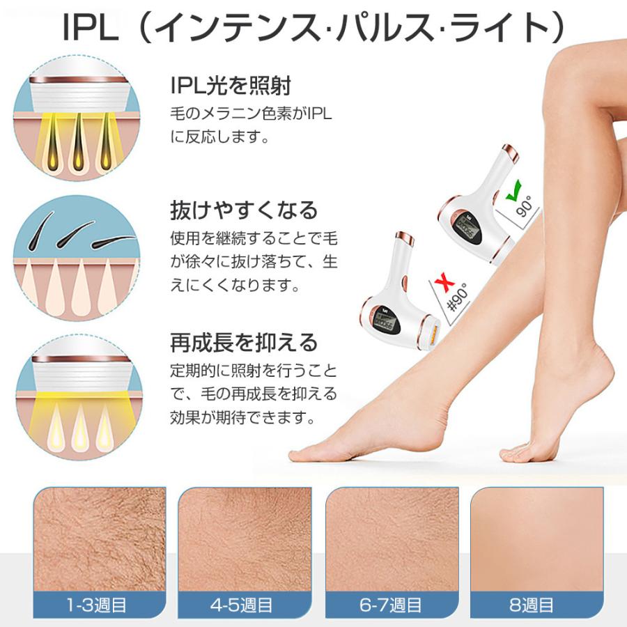 光脱毛器　ＩＰＬ　新品・未使用品 脱毛器 光美容器 フラッシュ サファイア冷却 IPL光脱毛器 全身脱毛