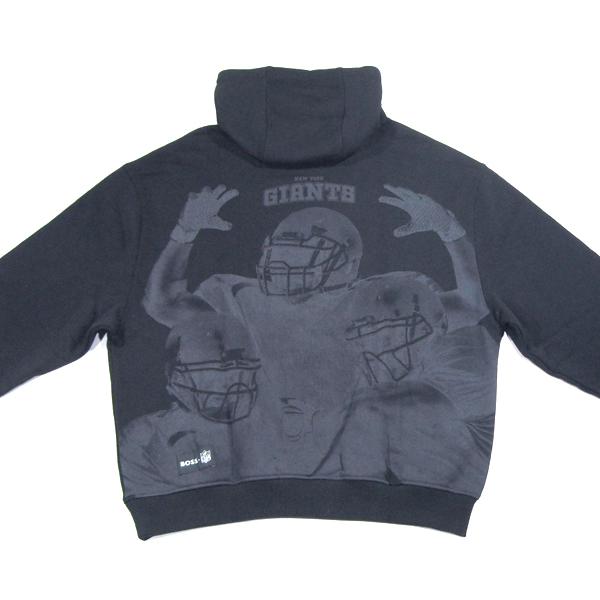 n*a様 HUGO BOSS 日本非売品ブラック ボンバージャケット NFLロゴ Hugo: ブラック リサイクルナイロン ボンバージャケット | SSENSE 日本