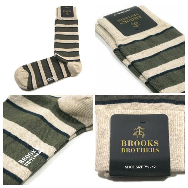 Brooks Brothers ブランドイメージを体現する絶妙な配色 ボーダー ハイソックス ベージュ カーキ ブラック 新品 ブルックスブラザーズ メンズ ブランド 靴下 Brooks Sox Bgkha 1712 Import Original Slyder 通販 Yahoo ショッピング