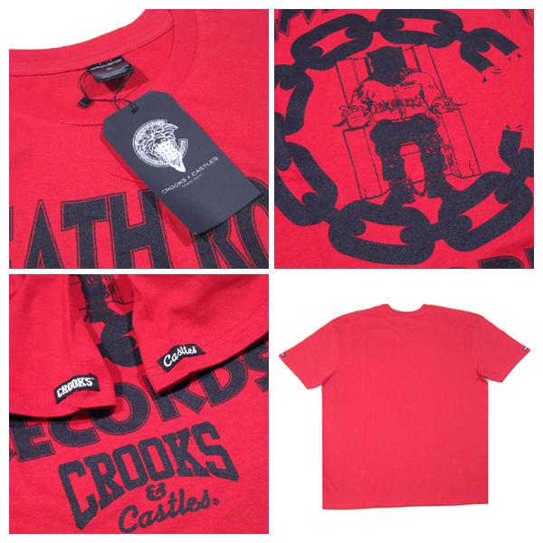 CROOKS & CASTLES CROOKS&CASTLES【海外限定☆DEATH ROW RECORDSとの 