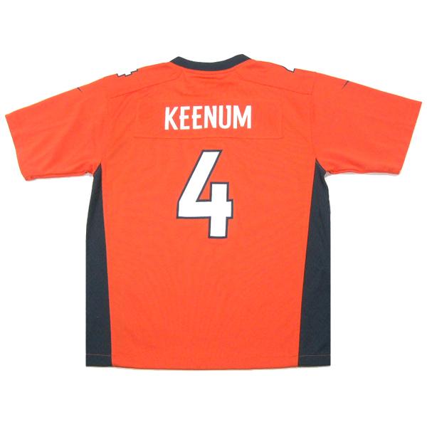 NIKE【BOYSサイズ★背番号4★KEENUM】NFL Denver Broncos レプリカ ユニホーム【オレンジ/ネイビー】新品 ナイキ ボーイズ メンズ レディース 男女兼用｜slyder｜02