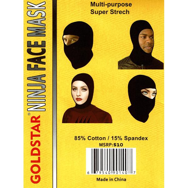 GOLDSTAR【定番☆NEW YORKでブレイク中☆フリーサイズ】NINJA FACE