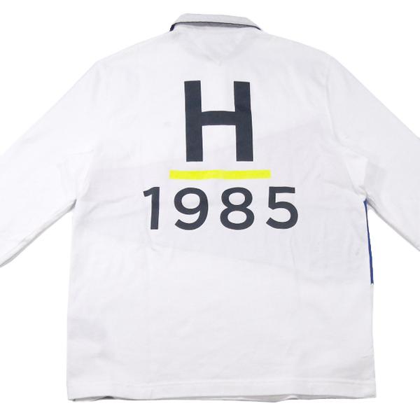 80’s美品JOHN HAIG ラガーシャツ レッドカラー 古着 80s USA製 Jerzees 無地 ソリッド パチポケ オールド