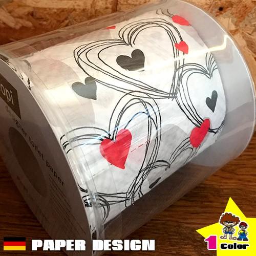 トイレットペーパー おしゃれ ハート柄 ツイストハート かわいい ドイツ製 Paper Design Smack Zakka 通販 Yahoo ショッピング