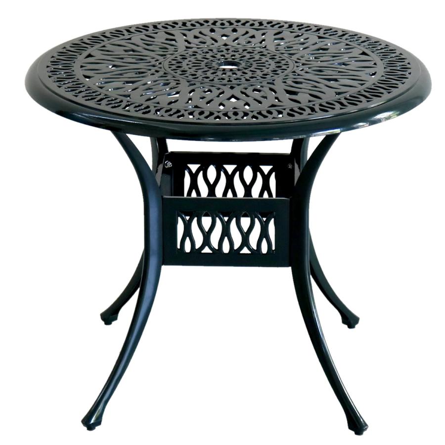 スペイン indecasa ガーデンテーブル ラウンドテーブル アルミ