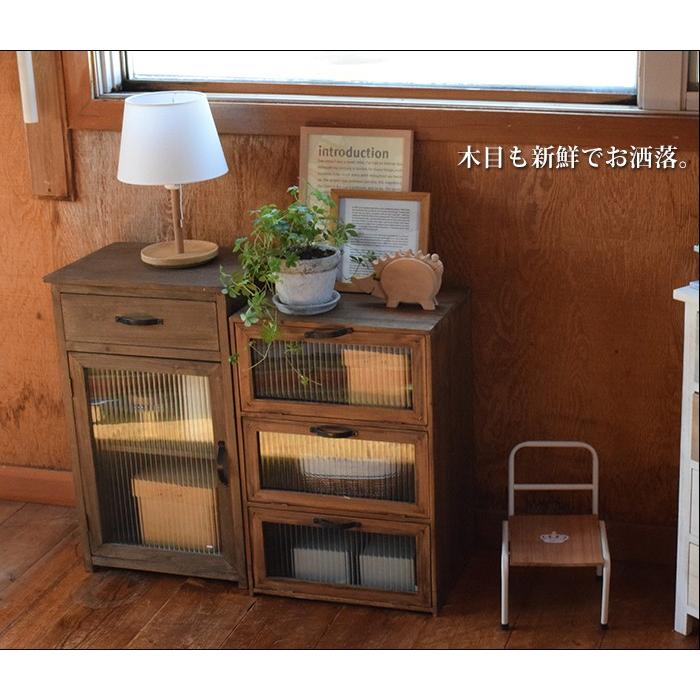 キャビネット 木製 アンティーク 北欧 木製棚 チェスト 収納 棚 食器棚