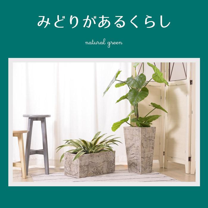 フェイクグリーン 造花 観葉植物 人工 おしゃれ 風水 玄関 インテリア 置物 飾り 鉢植え クワズイモ As Grn16 Smack Zakka 通販 Yahoo ショッピング