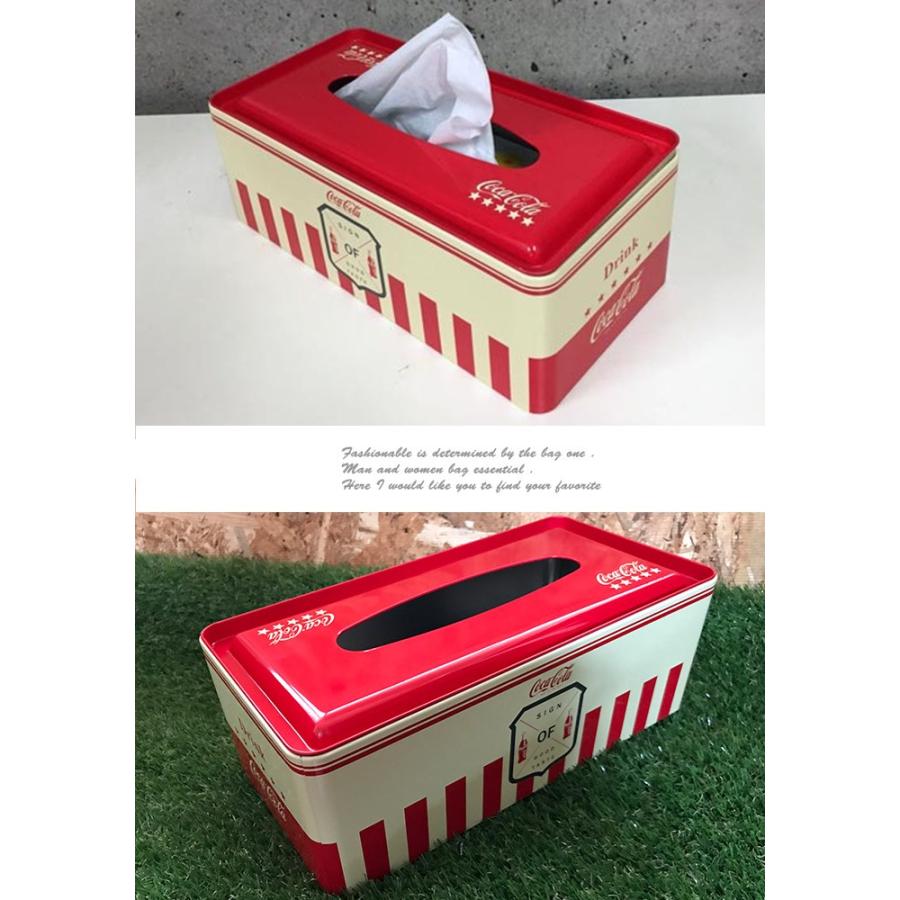ティッシュケース コカ・コーラ coca-cola おしゃれ : smack-zakka