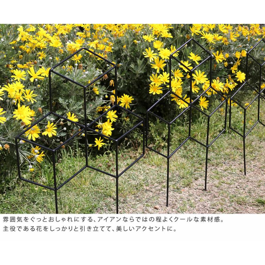 アイアンフェンス 5枚組 キューブ アメリカン ガーデンファニチャー Pop おしゃれ 個性 フェンス 園芸 花壇フェンス If Cu45 5p Smack Zakka 通販 Yahoo ショッピング
