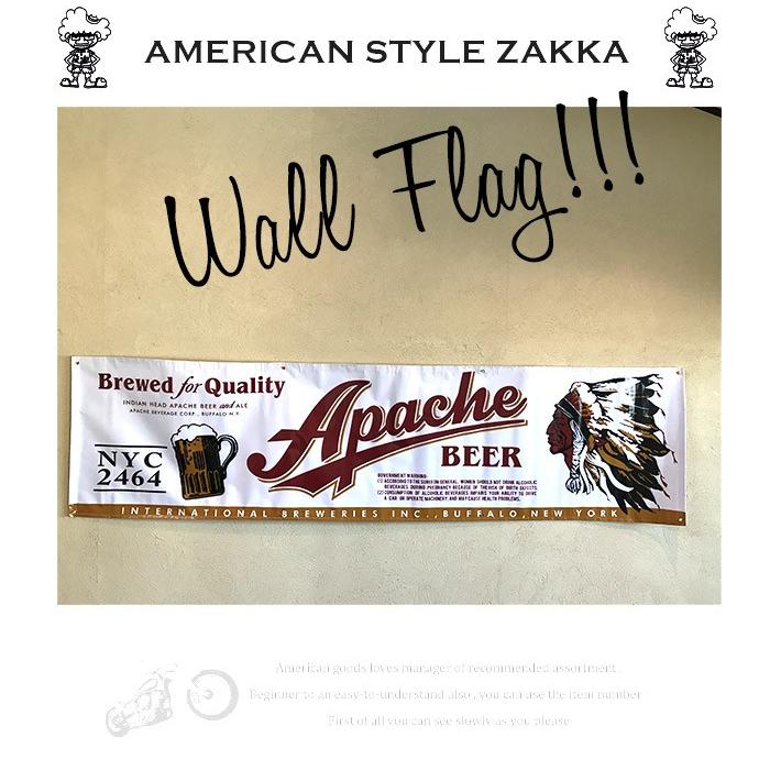 フラッグ 壁掛け プロモーションバナー おしゃれアメリカン雑貨