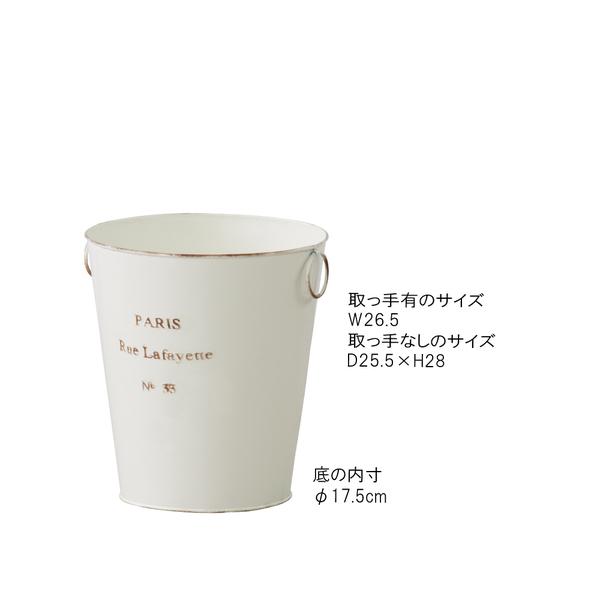 バケツ スチール ブリキ おしゃれ ゴミ箱 収納 カントリー雑貨