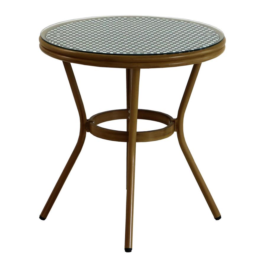 テーブル ラウンドテーブル 単品 おしゃれ ガーデンテーブル テラステーブル 丸テーブル 北欧｜smack-zakka｜02