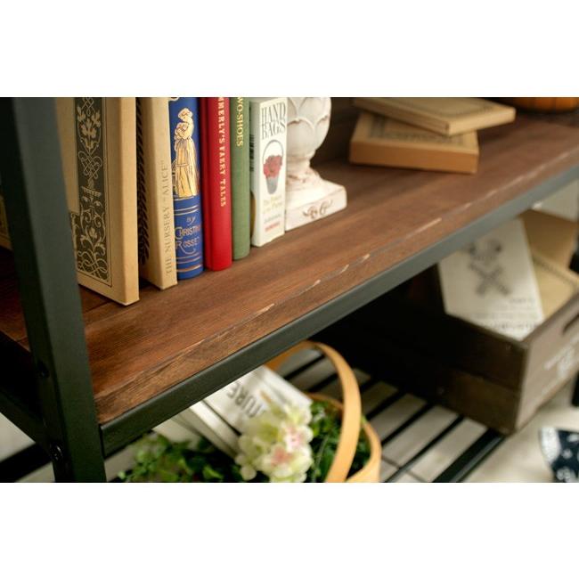 3段 棚 オープンシェルフ 木製 物置 おしゃれ3段 本棚 オープンラック