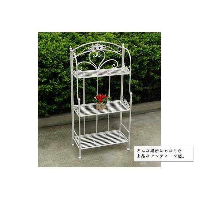 アンティーク 花台 シューズラック ワイヤーラック アイアン シェルフ 北欧 ad-1.jpg
