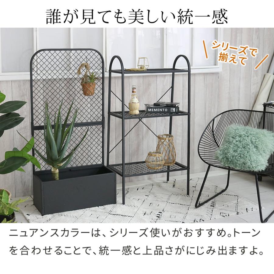 フェンス プランターボックス付き 目隠し 間仕切り アイアン おしゃれ