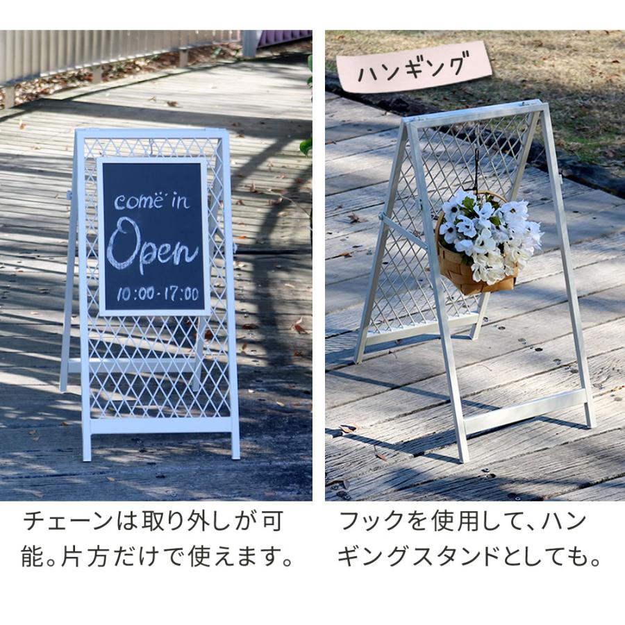 チェーンゲート 2セット スタンド式 アメリカン ゲート看板 おしゃれ