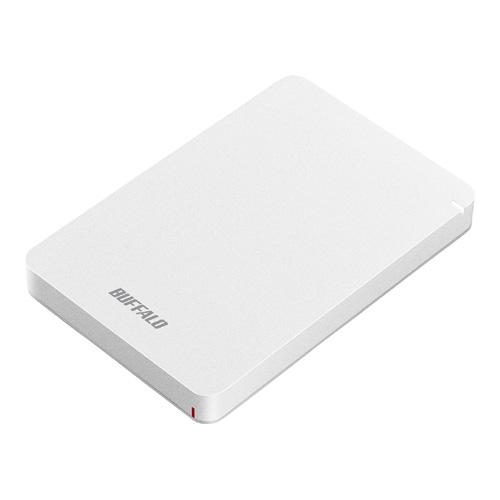 バッファロー [HD-PGF1.0U3-WHA] USB3.1(Gen.1)対応 耐衝撃ポータブルHDD 1TB ホワイト