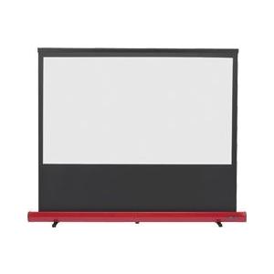 キクチ科学研究所 [SD-80HDWA/W] 床置きスクリーン 幕面ホワイトマットアドバンス仕様 80インチハイビジョンサイズ白ケース