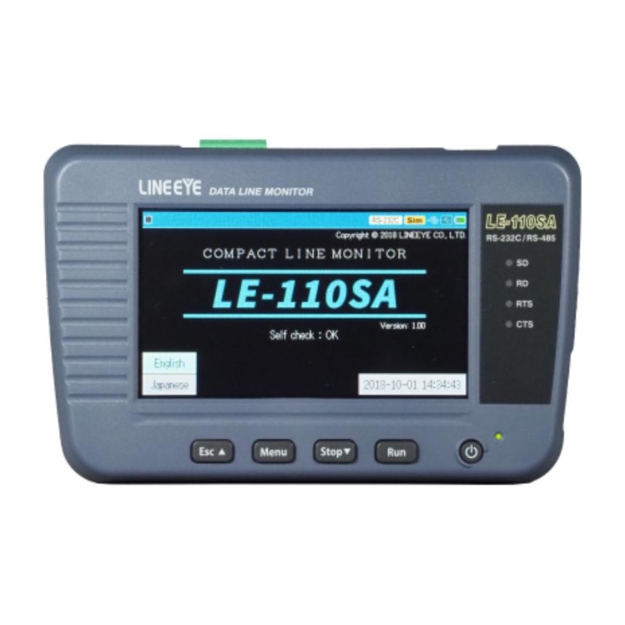 ラインアイ [LE-110SA] データラインモニター RS-232C、RS-422/485対応
